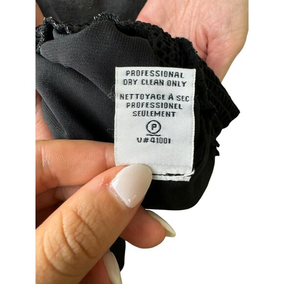 Diane Von Furstenberg DVF NWT Kelley Brown Black Printed 100% Silk Blouson Dress - Picture 15 of 15